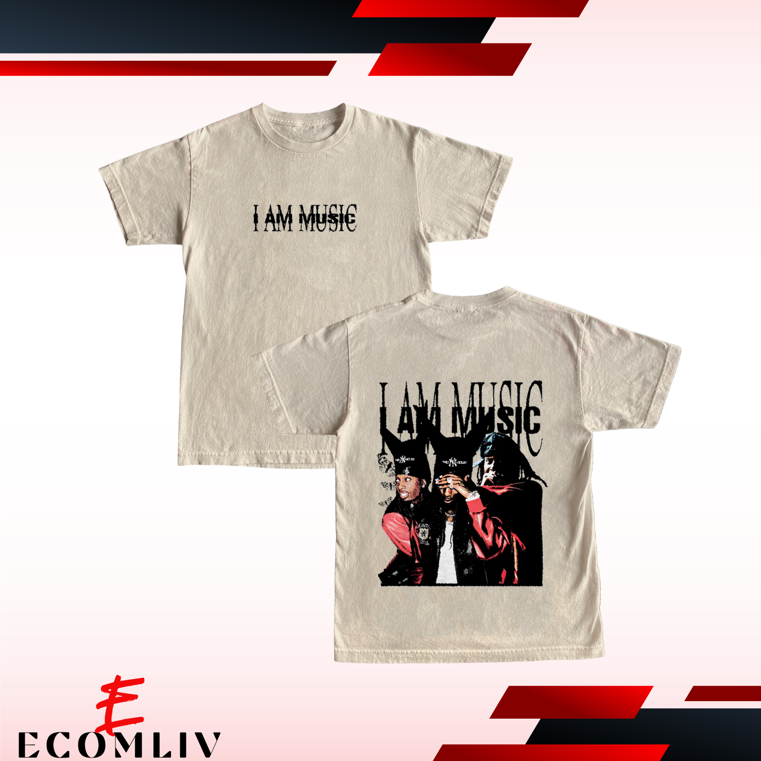 Playboi Carti I Am Music T-Shirt, Two Sided I Am Music, Two Sided New Album Shirt, Playboi Carti Merch, New Album Cover Shirt, Unisex Tee